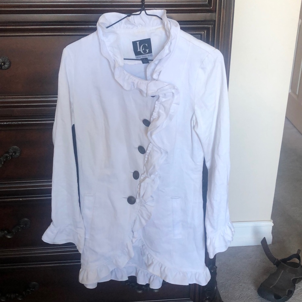 White dress jacket